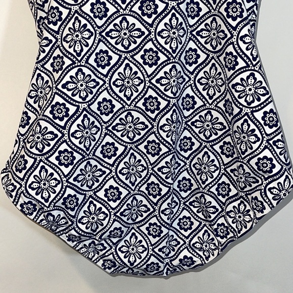 Lands End One Piece Bathing Suit Fully Lined Underwire Size 8 Tummy Control NEW - Picture 6 of 9